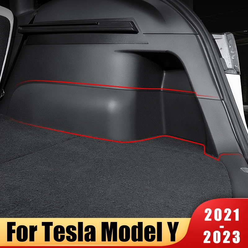 

2 шт., Защитные уголки для заднего багажника Tesla Model Y 2021 2022 2023