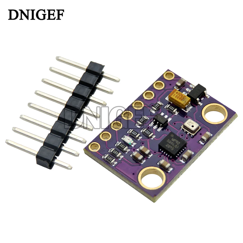 MPU-9250 MPU9250 BMP280 Sensor Board Module SPI IIC/I2C 10DOF Acceleration Gyroscope Compass 9-Axis GY-91 For Arduino 3-5V