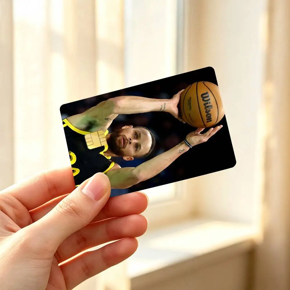 Stephen Curry Credit Card HD Stickers Premium matte film effectively prevents fingerprints and daily abrasion.