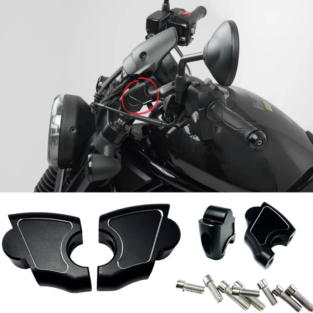 Handlebar Riser Up Back Moves Bracket Kit For Honda Rebel CMX500 CMX300 CMX250 CMX1100 2017-2024