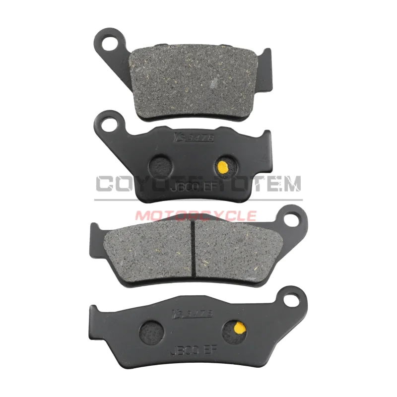 Motorcycle front and rear brake pads are used for Yamaha TTR600 TT600R/RE/E/K disc brake pads 