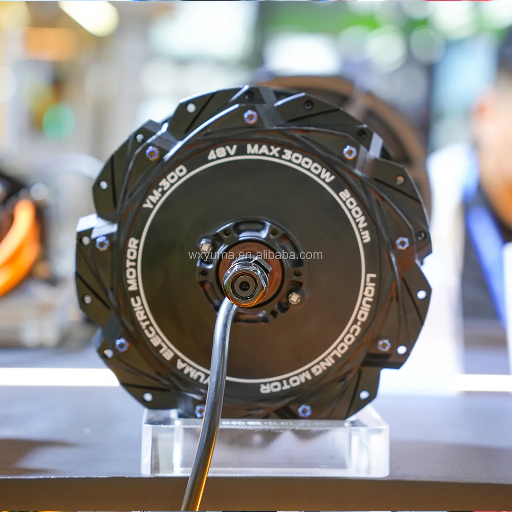 

YM New Launched Ymmotor Electric Bicycle 5000w YM-300 Liquid Cooling Spoke Motor