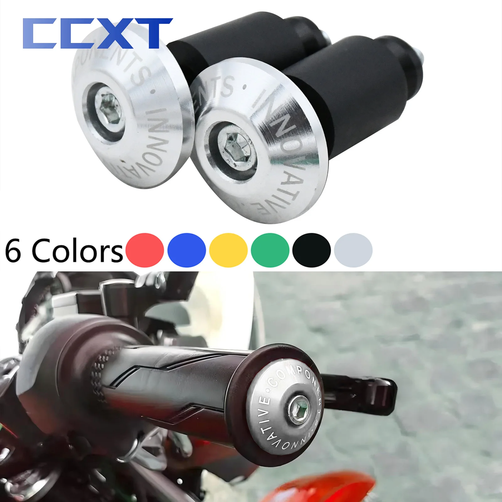 

Motorcycle Handle Bar End Cap Handlebar Grips Cap Protection Plug For SUZUKI GSX-S750 ABS GSX-S 950 SV650 For BETA RR RS 250 350