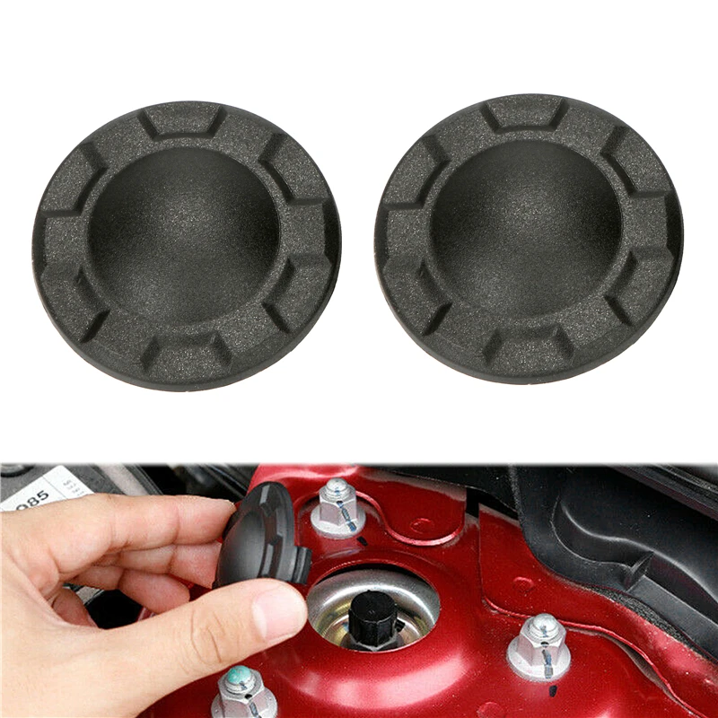 

2 Pcs Car Shock Absorber Protection Cover Dustproof Anti-fouling Rust Front Suspension Cap For Mazda CX4CX-5 CX-9 2014-2018