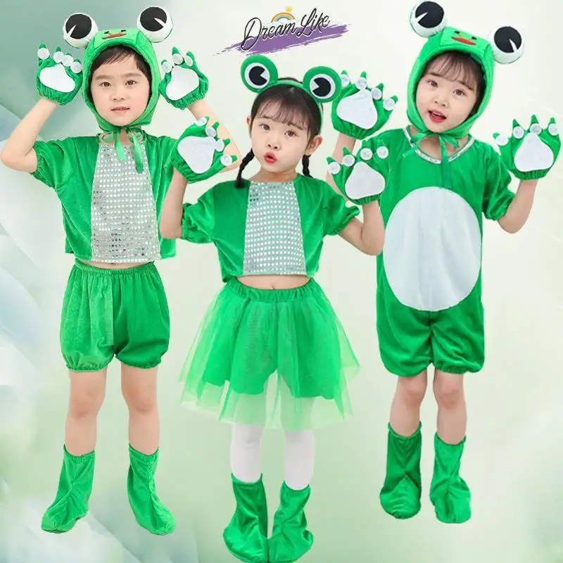 

Детский сценический костюм Happy F Little Tadpole Fi Mommy Small Jum F Performance Skirt Sle