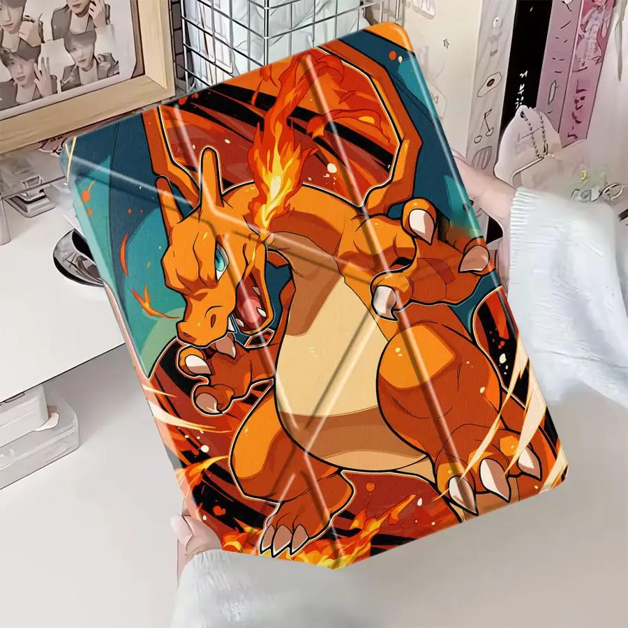 Holder Cover Tablet Case For iPad Mini 6 7 Air 4 5 M3 M2 1 2 M4 11inch Pro 2025 Pro 11th 10th 9th 8th 7th 12.9inch Cool Pokemon