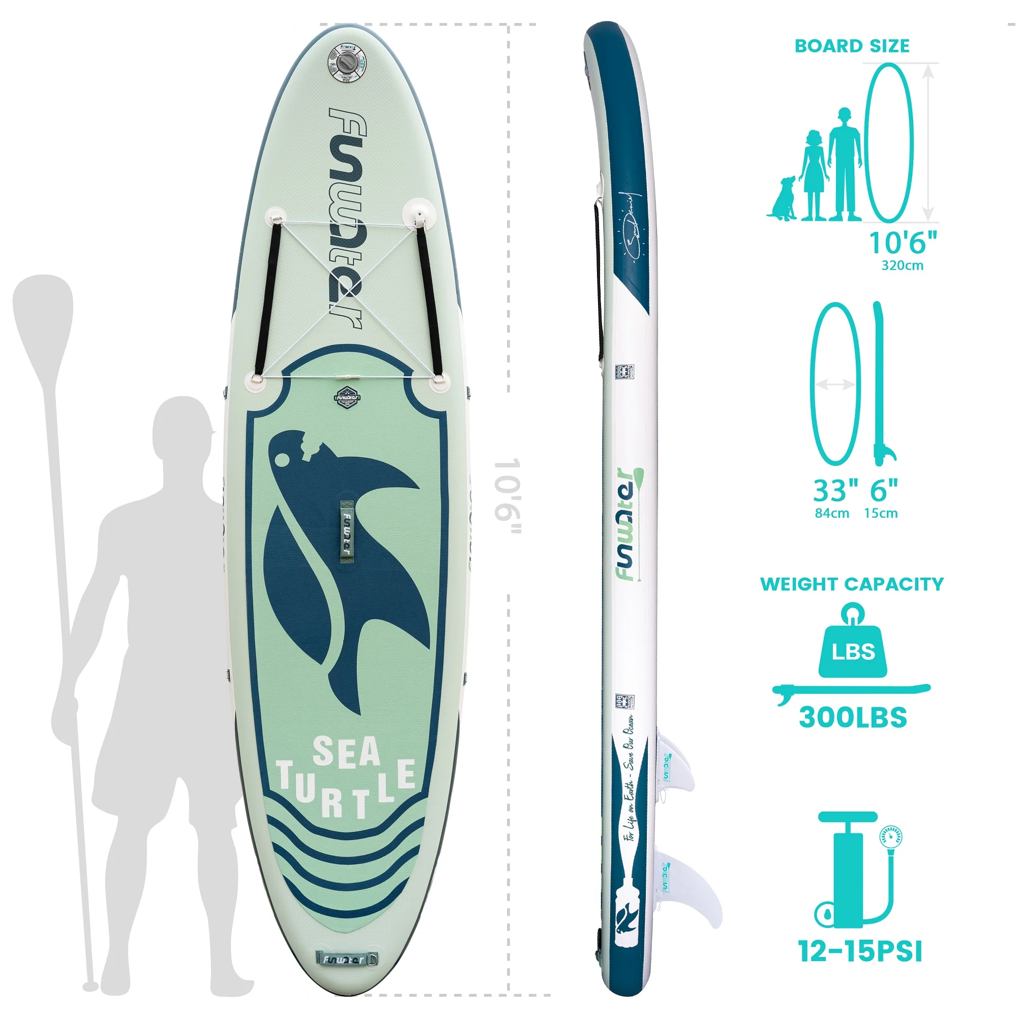 FUNWATER Dropshipping OEM 10'6