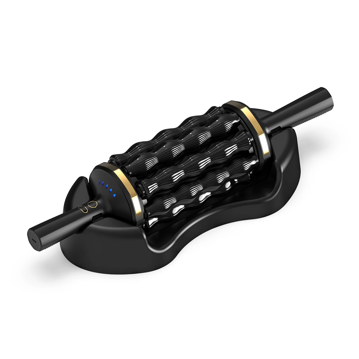 

YTYIN Electric Portable Rolling Percussive Massager Deep Tissue Pain Relief Body Roll Massage Machine for Back Leg Arm Waist Foo