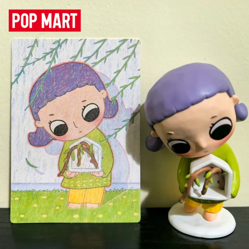 POP MART Nyota Growing Up By Your Way Series caja ciega Guess Bag misterio lindos adornos de escritorio muñecas de modelos coleccionables juguetes para niños
