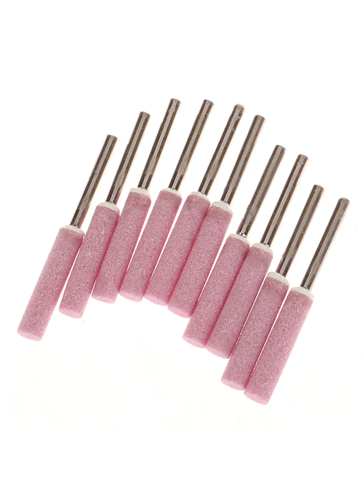 Affûteur de scie à chaîne, lime en pierre à aiguiser 4/4.8/5.5/6mm, ensemble d'affûtage de scie à chaînes, métaux de polissage, 10 pièces