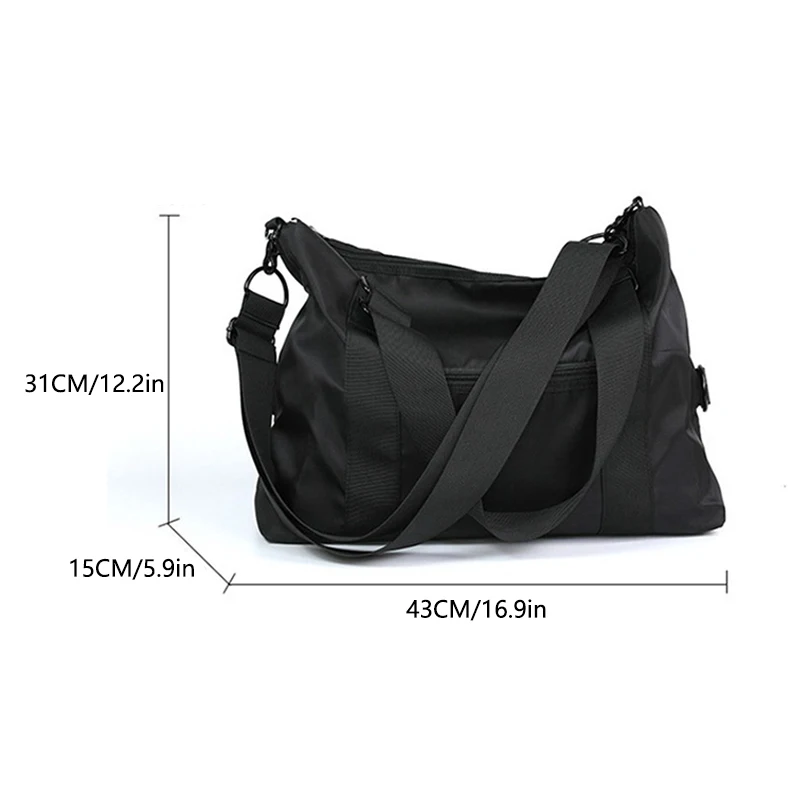 Hand-held Travel Bag Men Business Travel Large Capacity Duffel Bag Short Distance Lightweight Casual Shoulder Bag