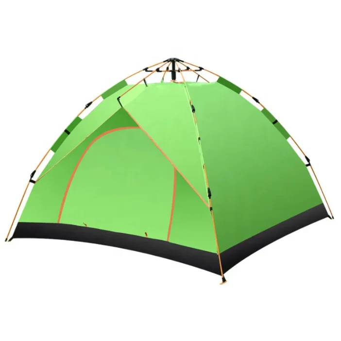 Hot sale Single layer family Picnic 3persons 4persons mosquito-proof waterproof tents camping outdoor