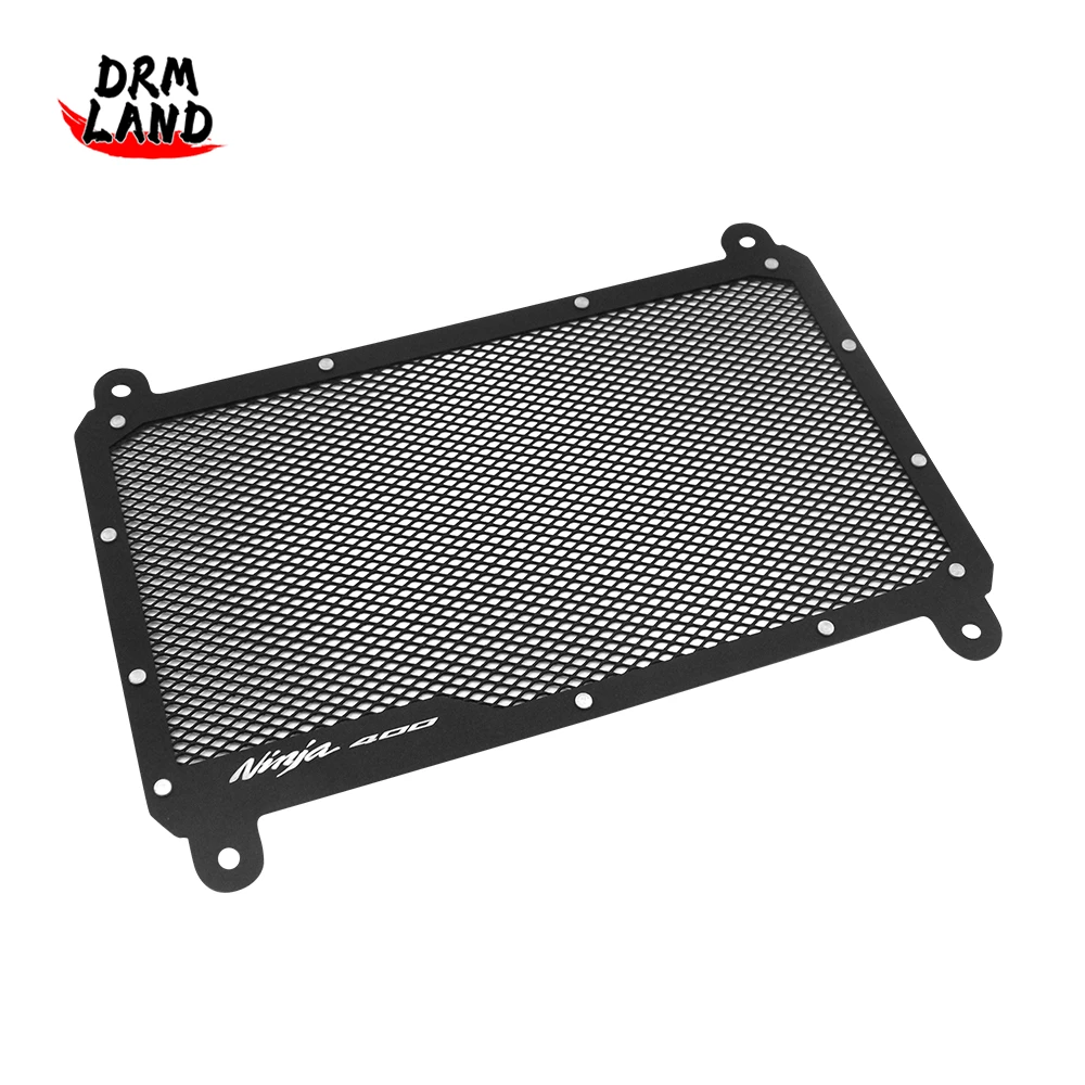غطاء شبكة مشعاع من الألومنيوم ، ملحقات دراجة نارية ، شواية ، نينجا 400 كاواساكي ، نينجا ، Z400 ، Z ، واقي ،