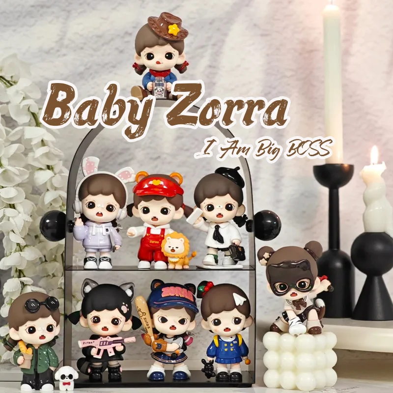 

Baby Zorra I Am Big BOSS Series Blind Box Anime Figure Dolls Toys Model Desktop Ornaments Surprise Mystery Box Collectible Gifts