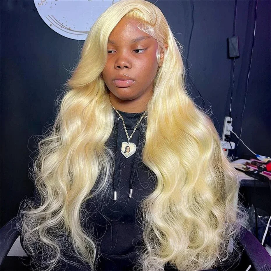 

613 Hd Lace Frontal Wig 613 Blonde Body Wave 13X6 Hd Lace Frontal Wig Blonde Wig 613 13X4 Lace Front Wig Human Hair 100%