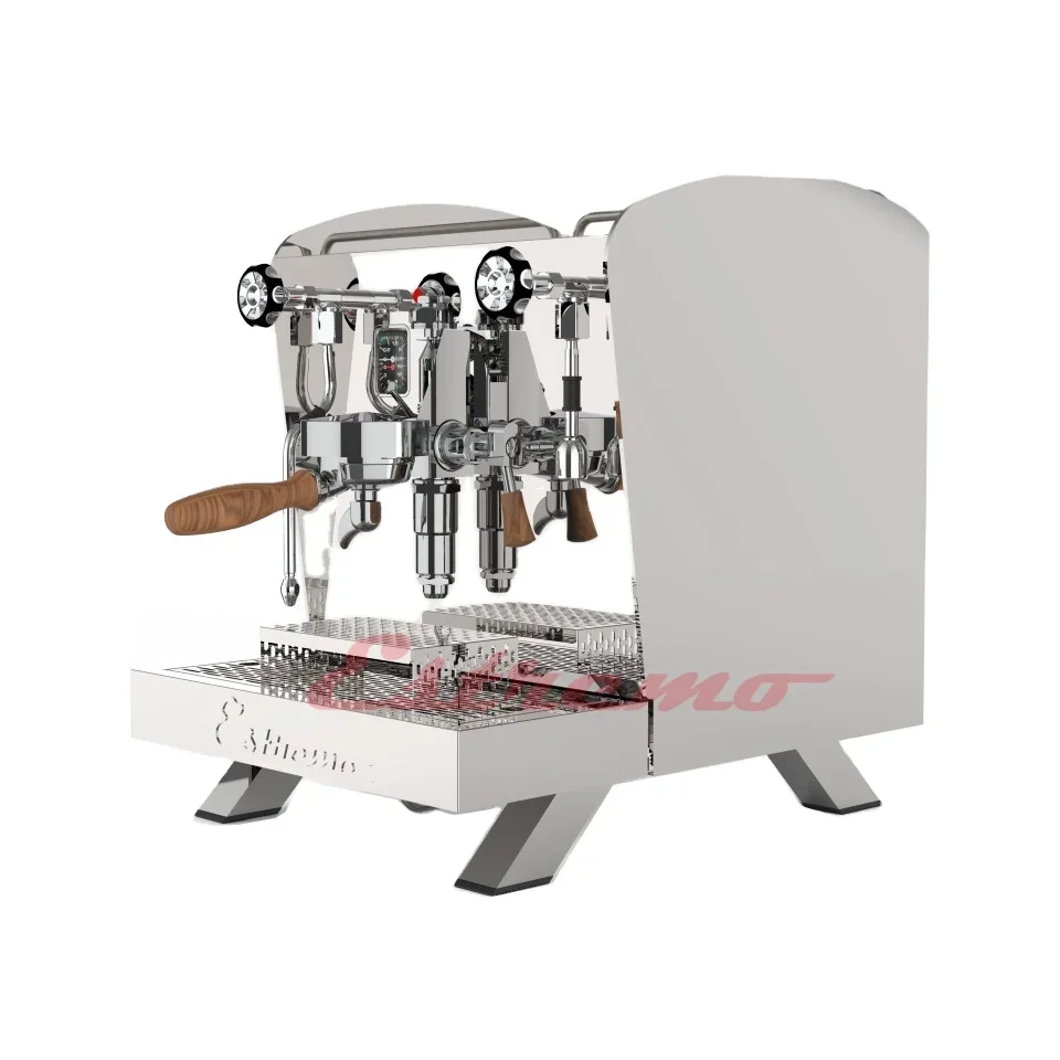 Macchina per caffè espresso professionale a gruppo singolo con pompa rotativa