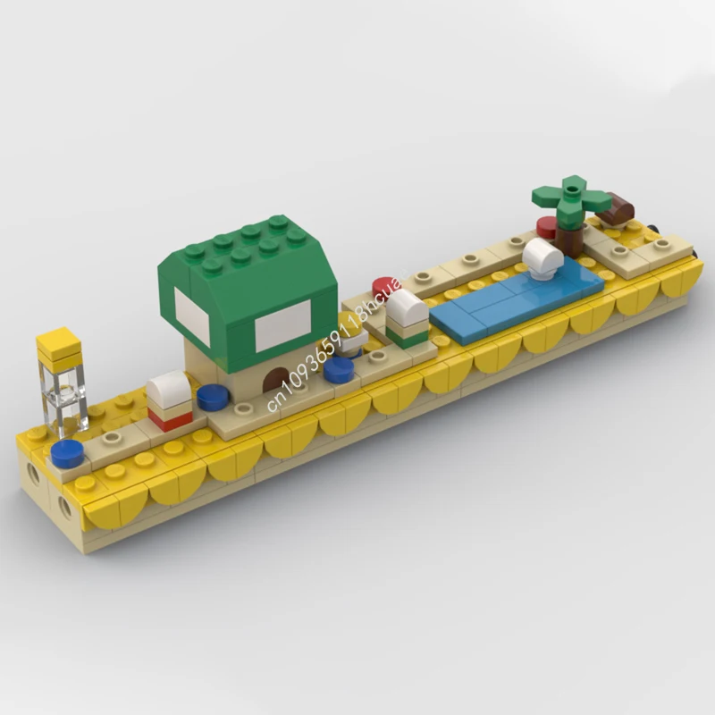 

139 шт. MOC микро итальянский сантехник W2-L1 итальянский сантехник строительные блоки Рождественский подарок обучающая игрушка для раннего обучения