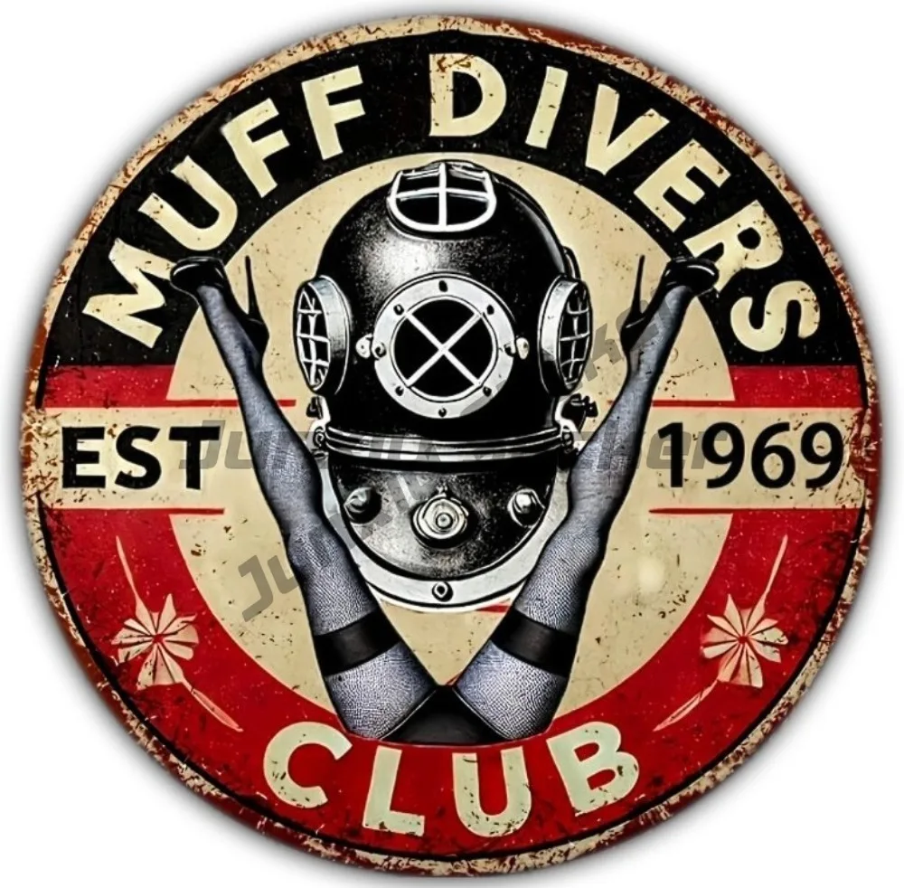 

Muff Divers Club FUNNY GASSER RAT ROD HOT ROD VINTAGE DECAL Decals Decoration Car Coer Suv Bumper Motorcycle Stickers