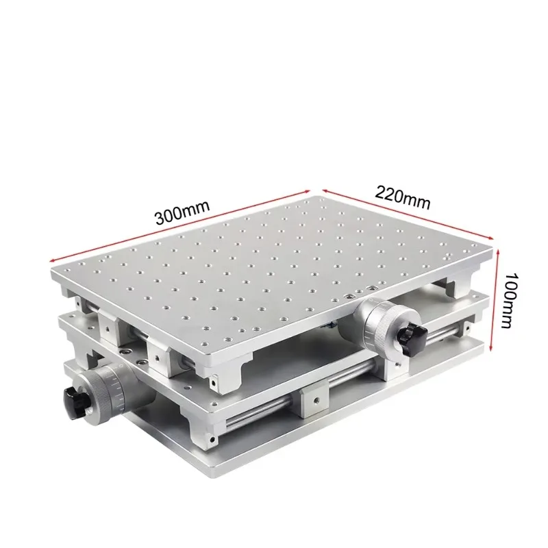 Fiber Marking 2D Lifting Platform 300*220 XY Axis Portable Experimental Platform Manual Lifting Platform