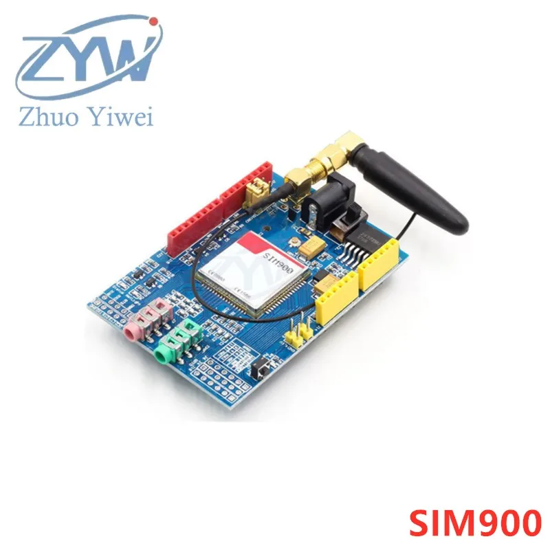 

SIM900 850/900/1800/1900 MHz GPRS/GSM Development Board Module Kit For Arduino GPIO PWM RTC