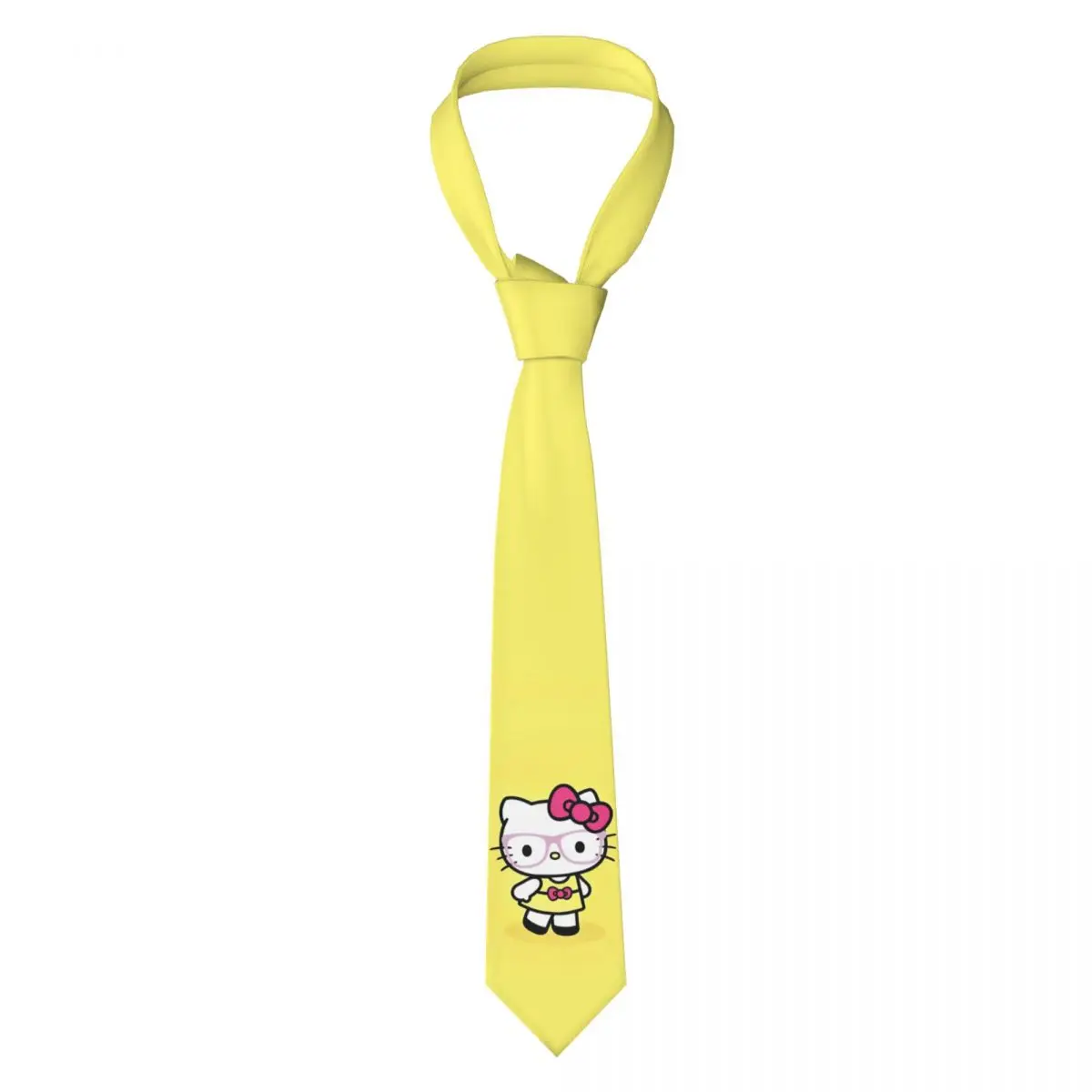 Pretty Hello Kitty Neckties Unisex Slim 8 cm Classic Neck Ties for Mens Suits Accessories Gravatas Wedding Accessories Business