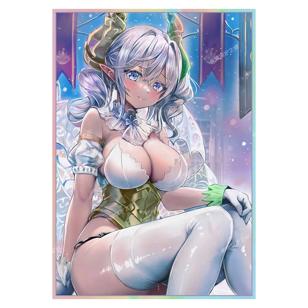 50ct YGO Protector Flash Card Holder Top Loading Board Game Trading Card Sleeves 63X90MM Deck Protector for Japanese Cards