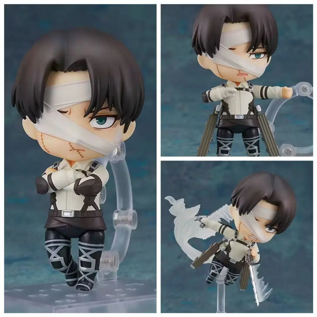 

Anime Shingeki No Kyojin Attack on Titan Levi Ackerman Cosplay Cartoon Garage Kits Handmade Prototype Model Collection Xmas Gift