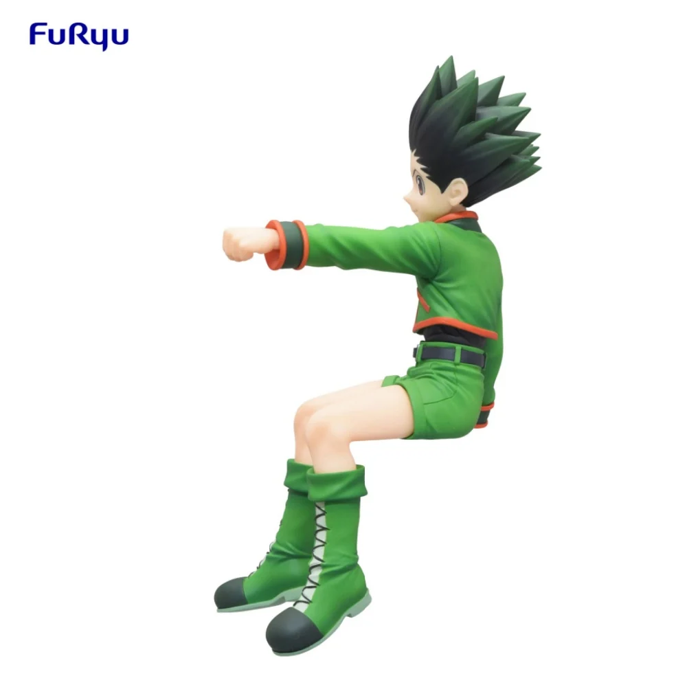 FURYU HUNTERxHUNTER Anime GON·FREECSS Noodle Stopper Action Figures Model Figurine Original Figuart HXH Birthday Decoration 13cm