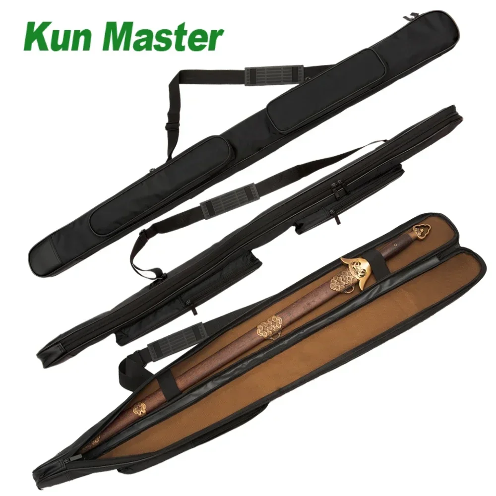 

1.17meter Tai Chi Sword Bag 46in Martial Art Case 46in Single Shoulder Backpack Hold Waterproof Weapons Case With Shoulder Strap