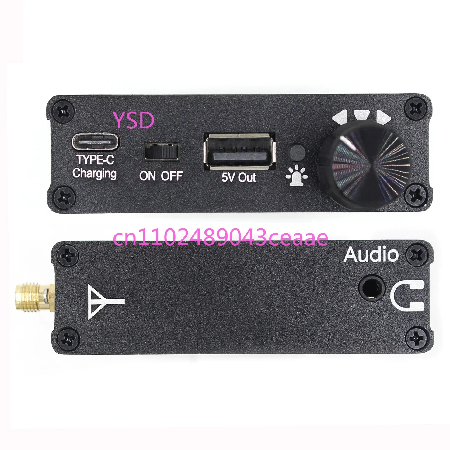 Radio, shortwave, FM, radio receiver 4.3 inch IPS 800x480 resolution