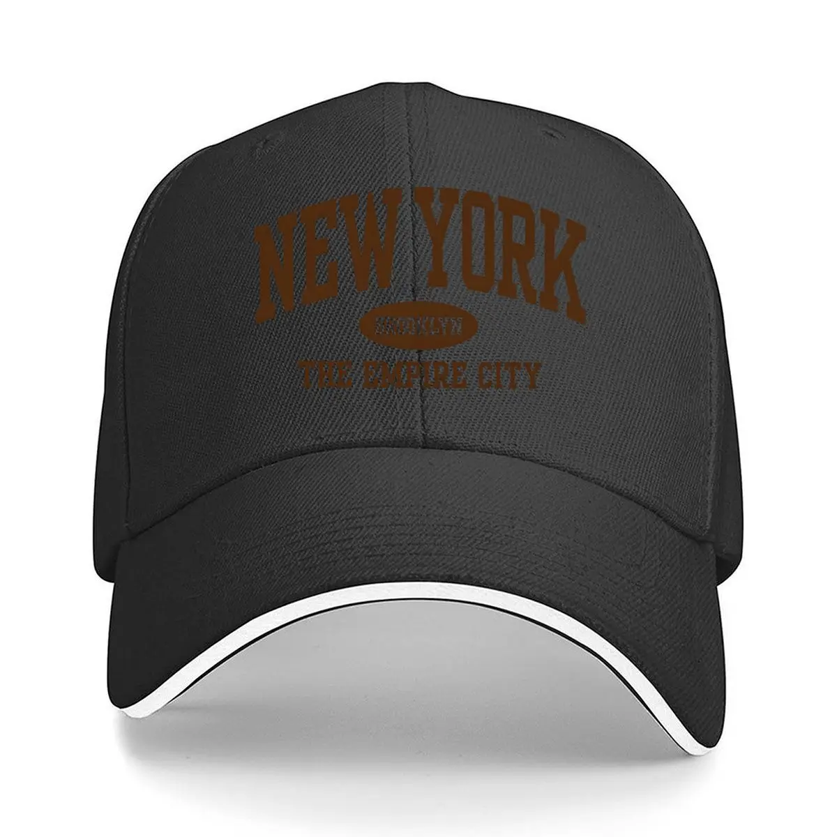 New York Brooklyn The Empire City Varsity Graphic Hip Hop hat Fashion Outdoor Sports Sandwich Baseball Cap