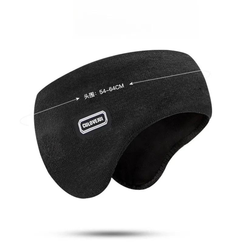 Наушники для бега на открытом воздухе, ветрозащитные и теплые наушники для спорта на открытом воздухе, мягкие эластичные амбушюры на осень и зиму