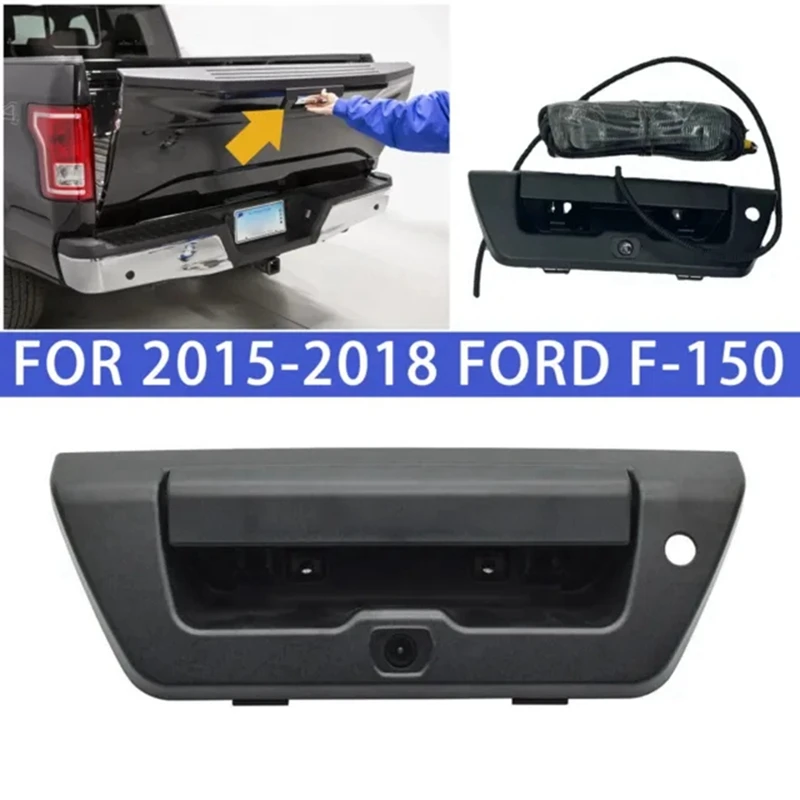 Tailgate Handle Backup Camera With Wire For Ford F150 F-150 2015-2020 FL3Z9943400BA