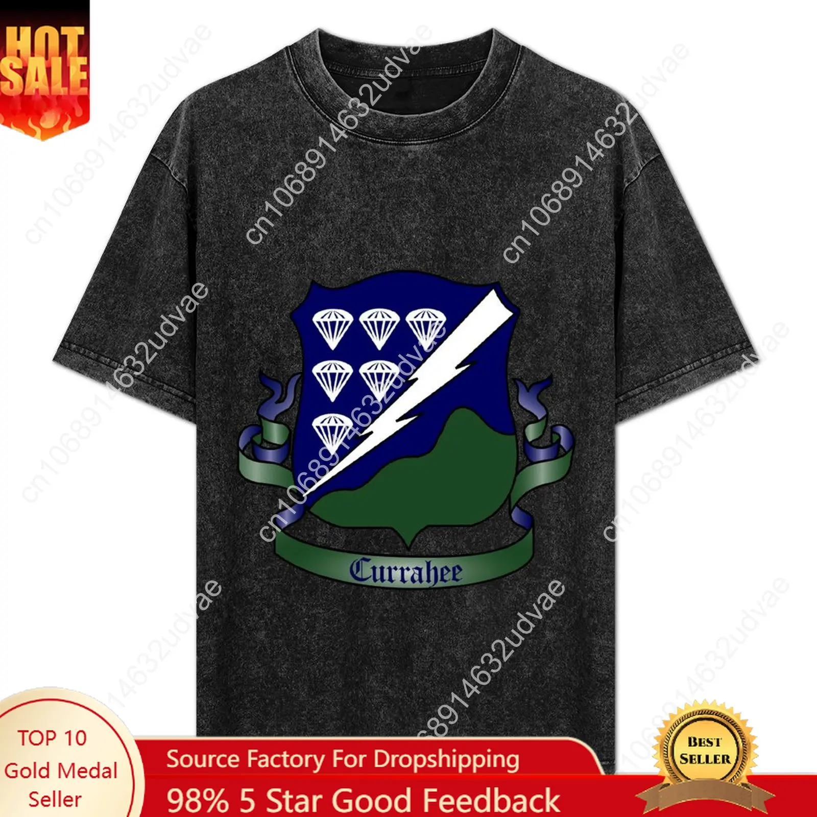 

101st Airborne 506th Infantry Regiment Retro T shirts mans womans Tshirt Short sleeve T-shirt Custom tops Unisex clothes tshirt