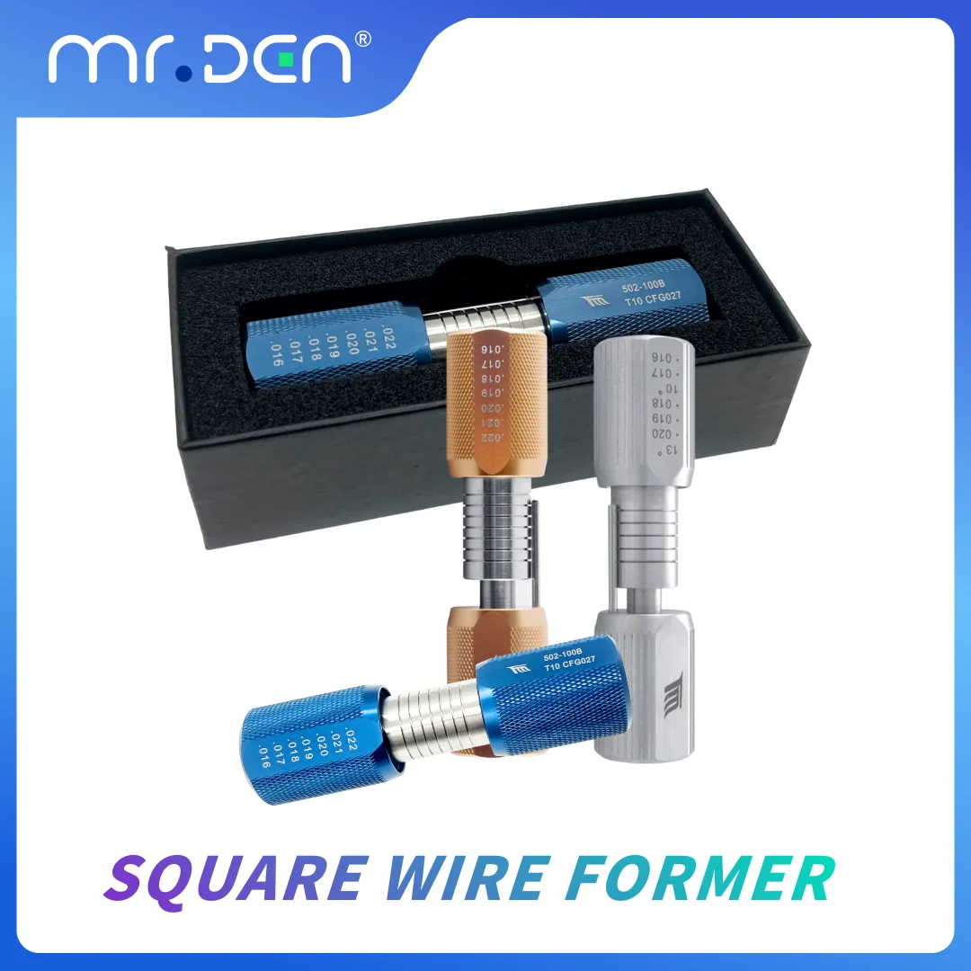 TAINTIAN Square Wire Former Dental Orthodontic Wire Bender High Hardness Stainless Steel Orthodontic Wire Shaping Tool