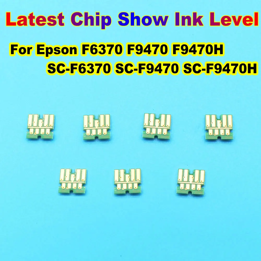 Printer Chip T46C2 T46C3 T46C4 T46C T46C8 Ink Cartridge Chip Print Chip For Epson F6370 F9470 F9470H SC-F6370 SC-F9470 SC-F9470H