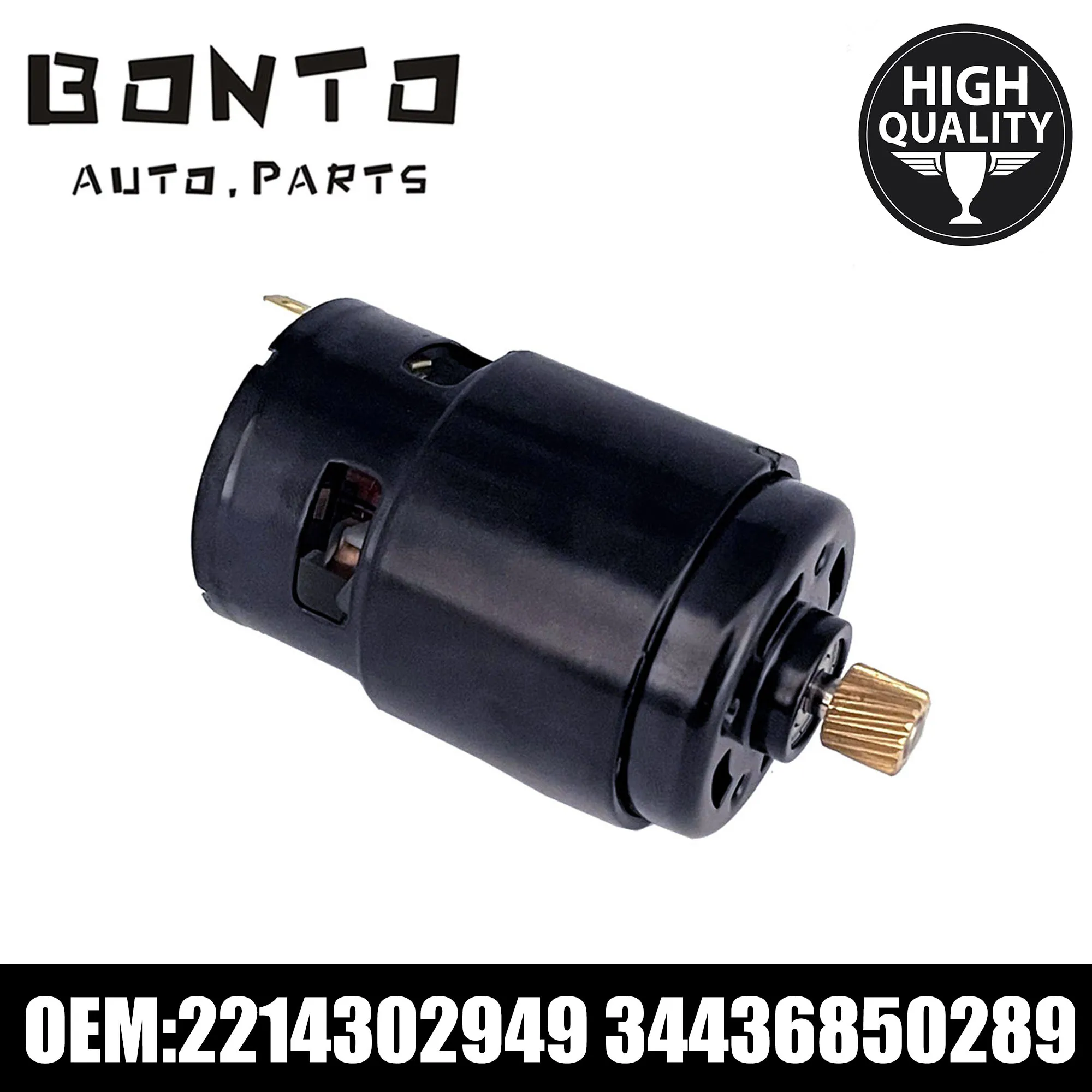 BONTO  17/18 teeth Electric Brake Motor for Mercedes Benz S Class W221 Replace 2214302949 34436850289