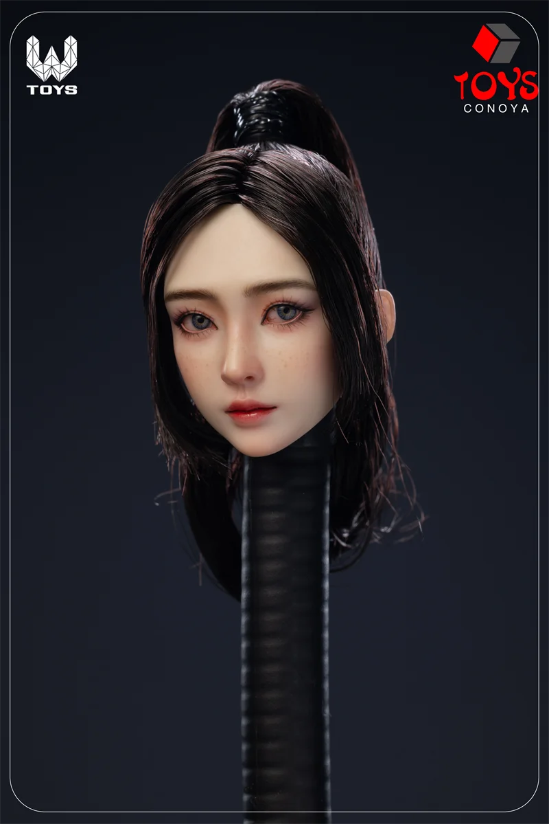 WTOYS 1/6 Skala Xiaoru Bewegliche Augen Kopf Sculpt Modell Licht/Schweres Make-Up Fit 12'' Weibliche Soldat Action Figur körper Puppe