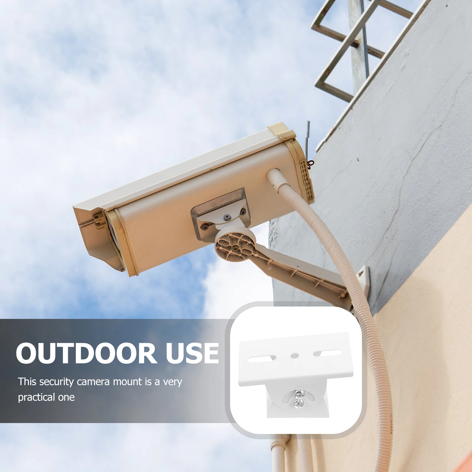 

Security Camera Mount Bracket 360 Degree Rotation Wall Mounted Support For Ip Cctv System Metal Holder Monitor Stand