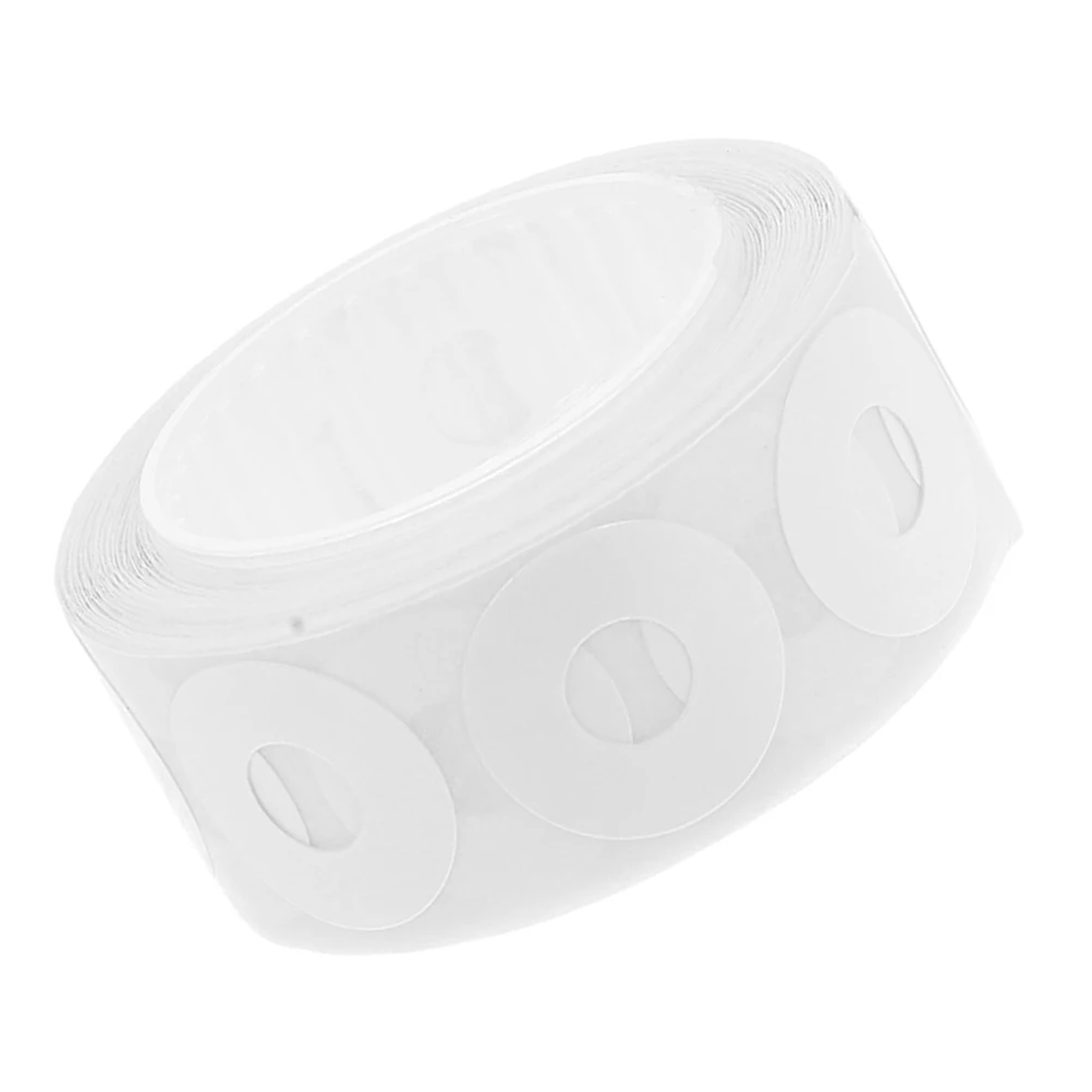 Hole Repair Stickers PVC Reinforcement Labels Binder Punch Adhesive Heavy Duty Paper Ring Protector Stationery