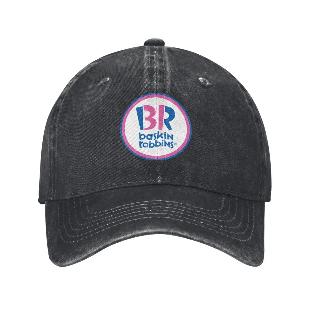 NEW Baskin Robbins Baseball Cap Men Women Snapback Trucker Fashion Mesh Hat Outdoor Sport Running Adjustable Gift