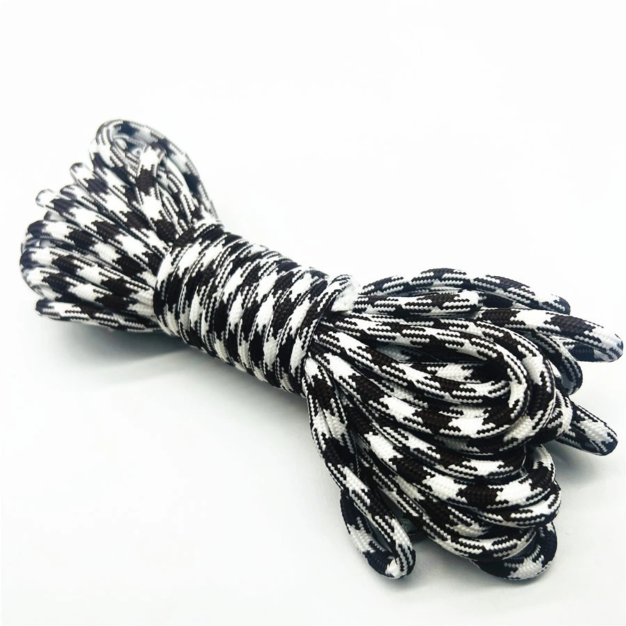 1 pièces 5yards 6mm bicolore Stout cordon corde lanière corde à la main bricolage cordon Bracelet fa
