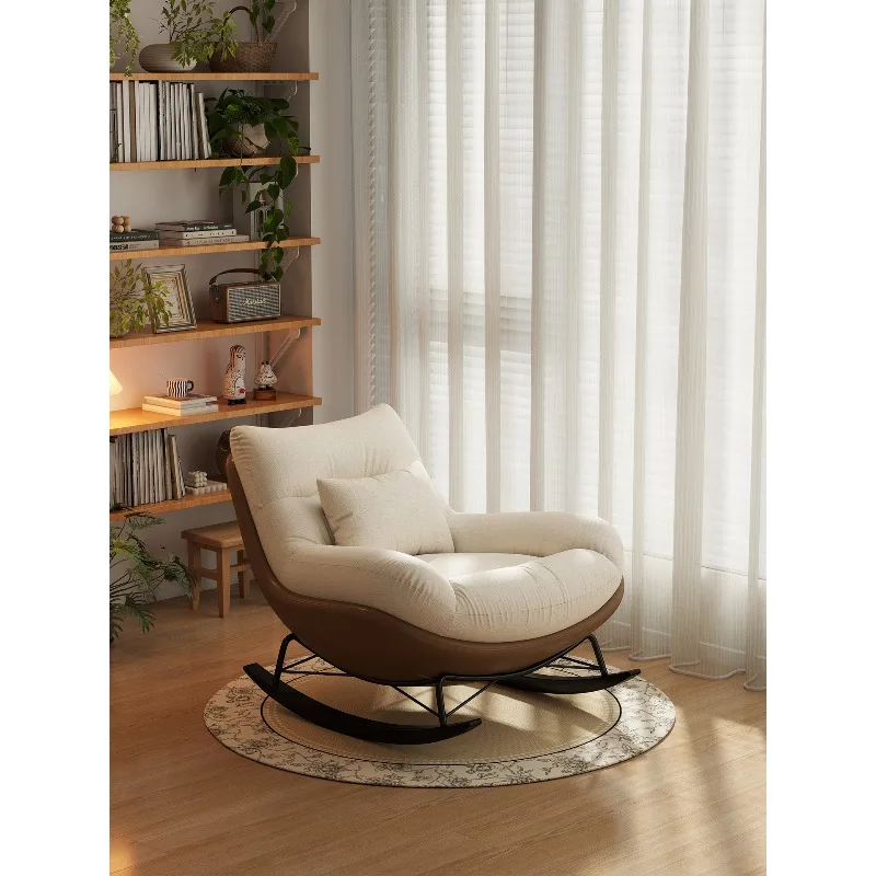 

Lounge chair for adults to sleep, balcony living room household sofa chair