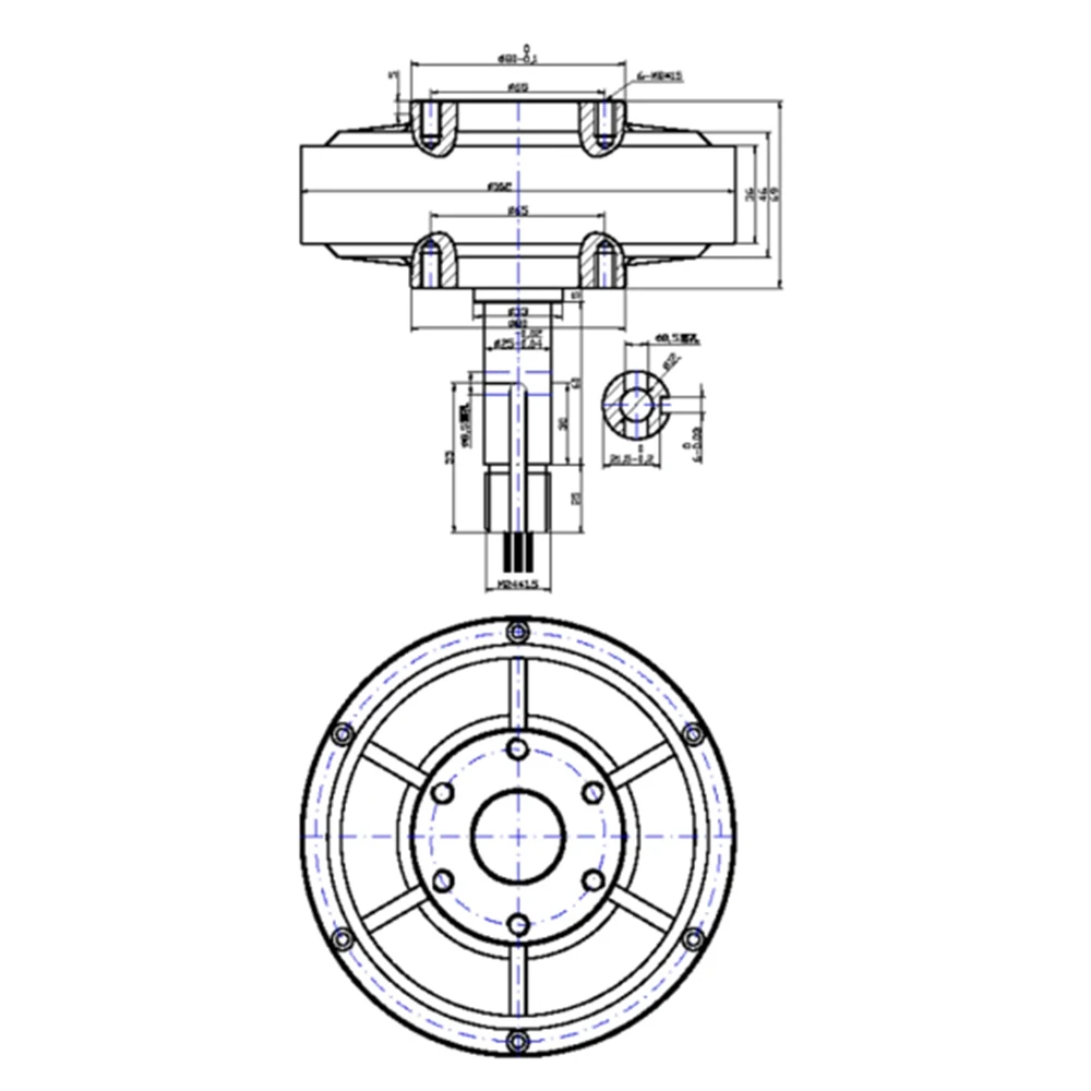 Imagem -02 - Maglev Permanent Magnet Turbina Gerador Água Turbina Alternador Moinho de Energia Livre 3kw 5kw 12v 24v 48v Low Rpm ac