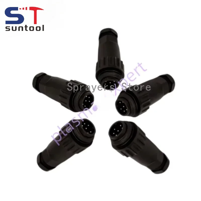 5Pcs 7 Pins cable connector / connection of Ge ma control unit and gun cable PG7