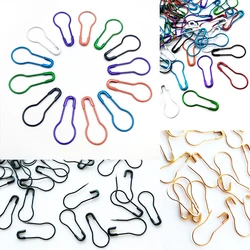 100Pcs/Pack Pin Safety Pins Metal Clips Gold Silver Marker Tag Gourd Pins Safe Craft Knitting Cross Stitch Holder DIY Sewing Kit