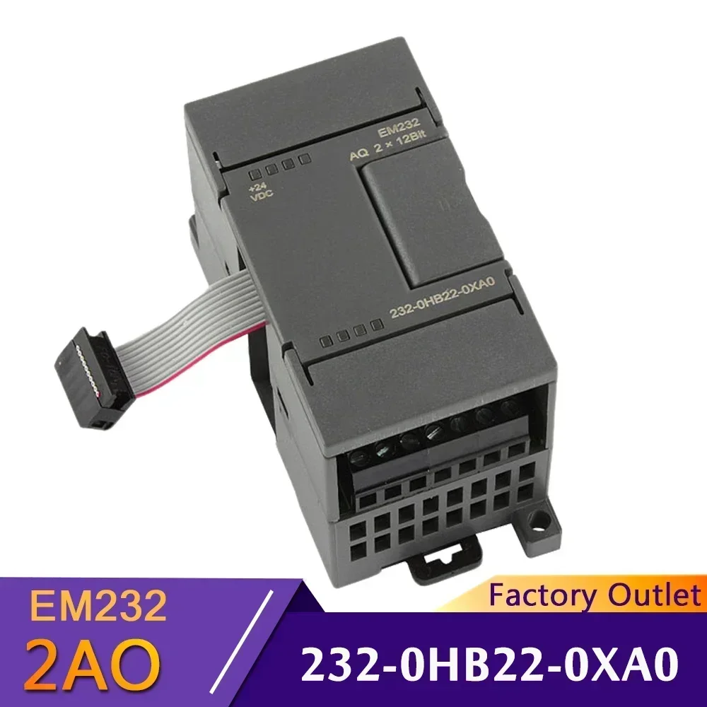 EM232 2AO Extensible Module For Siemens S7-200 PLC 2 Channel Output Analog Module  6ES7 232-0HB22-0XA0
