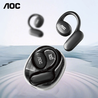 AOC Openair5 OWS Sport Earphones Wireless Bluetooth 5.4 Headset HD Call Noise Reduction Earbuds Gaming Low Latency with Mic