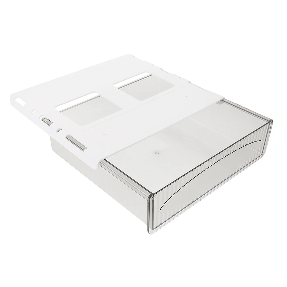 

Adhesive Under Desk Drawer Organizer Hidden Storage Box Desktop Stationery Holder Home Office Supplies Large Capacity Wear