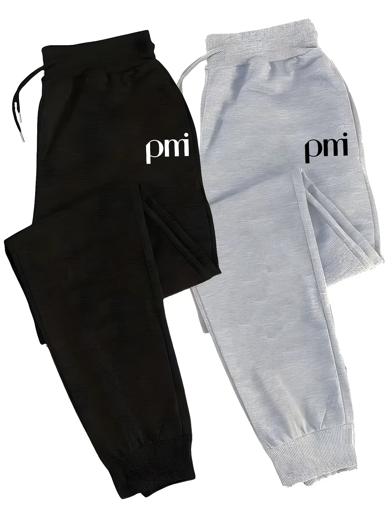 

2PCS Men's Trendy Casual Joggers, Soft Skin-Friendly Breathable Fabric, Loose Style Sports Trousers For Running Workout